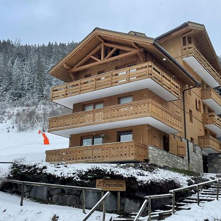 Meribel Centre La Chaudanne, Real Ski In And Out, 3 Bedrooms 2 Bathrooms Newly Renovated, Chalet L'Eperviere ภายนอก รูปภาพ