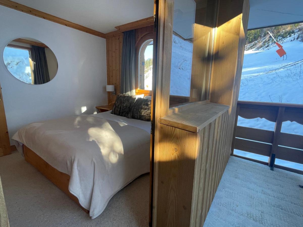 Meribel Centre La Chaudanne, Real Ski In And Out, 3 Bedrooms 2 Bathrooms Newly Renovated, Chalet L'Eperviere ภายนอก รูปภาพ