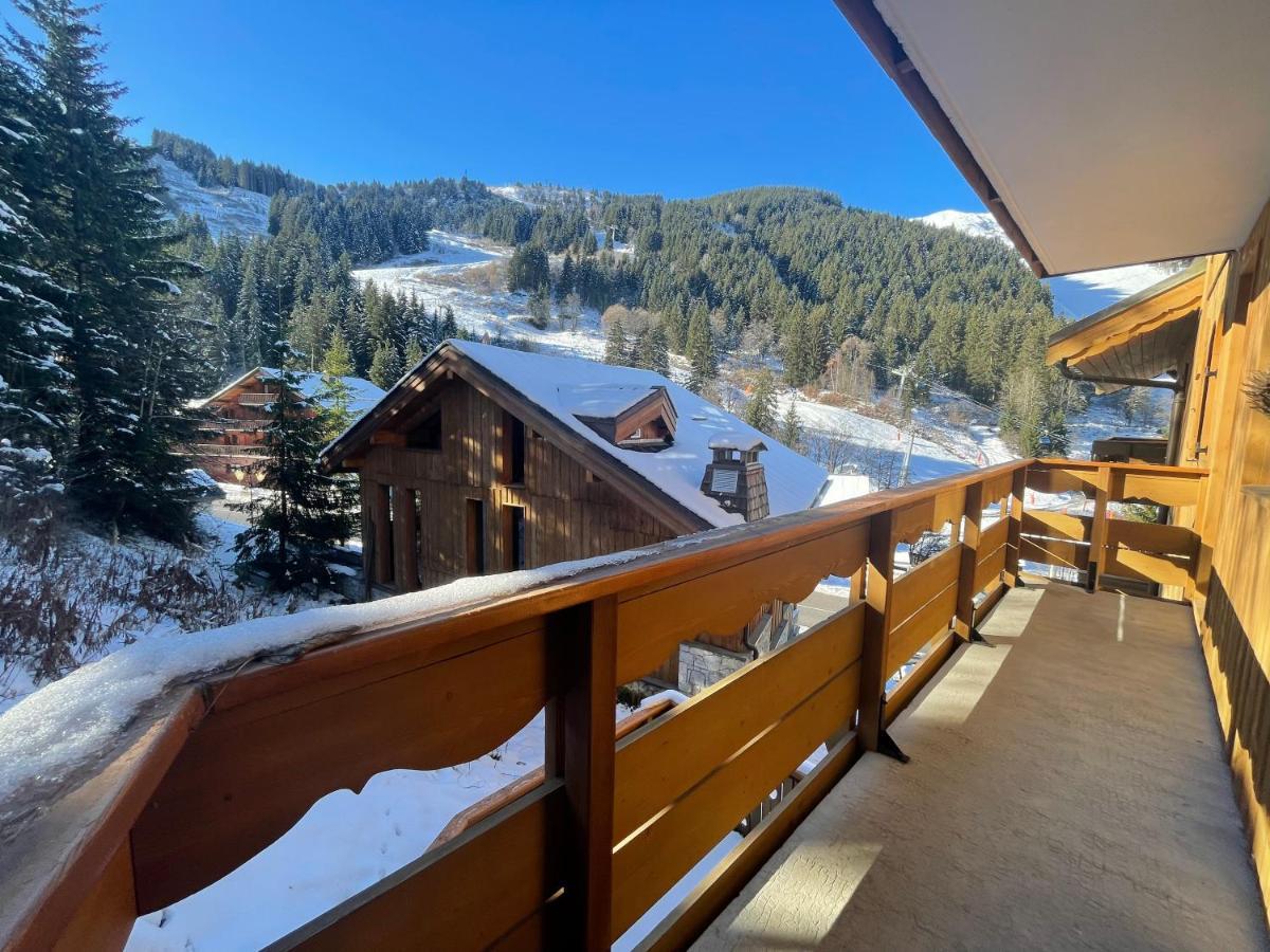 Meribel Centre La Chaudanne, Real Ski In And Out, 3 Bedrooms 2 Bathrooms Newly Renovated, Chalet L'Eperviere ภายนอก รูปภาพ