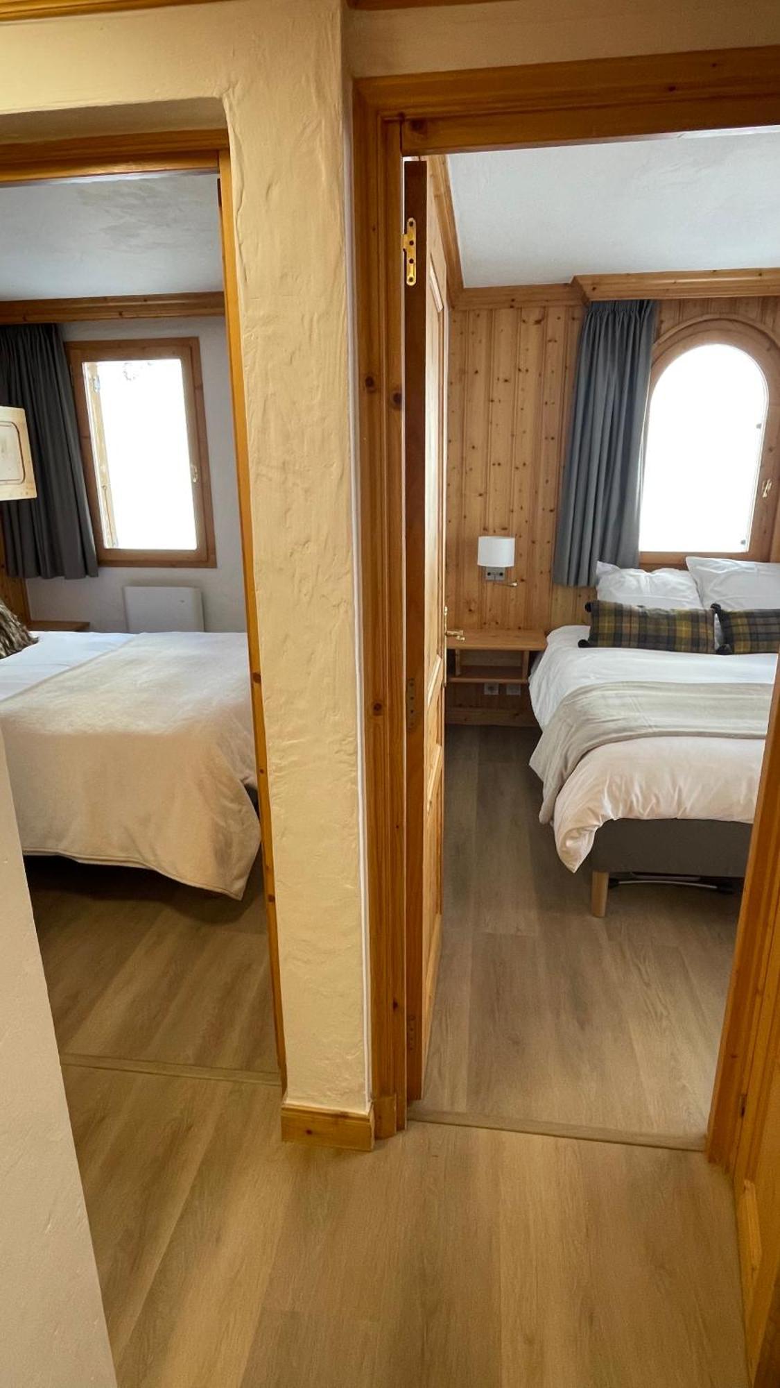 Meribel Centre La Chaudanne, Real Ski In And Out, 3 Bedrooms 2 Bathrooms Newly Renovated, Chalet L'Eperviere ภายนอก รูปภาพ
