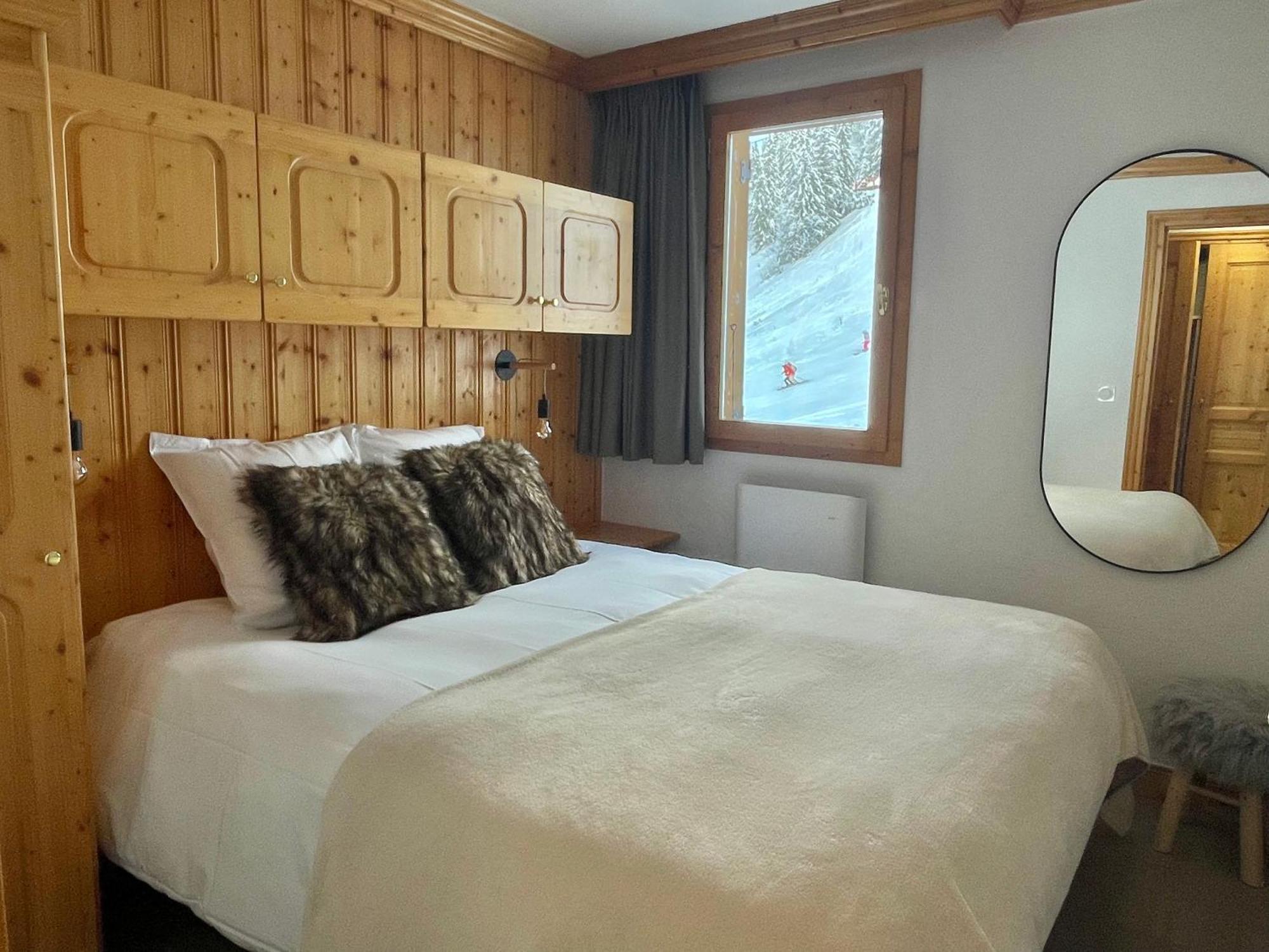 Meribel Centre La Chaudanne, Real Ski In And Out, 3 Bedrooms 2 Bathrooms Newly Renovated, Chalet L'Eperviere ภายนอก รูปภาพ